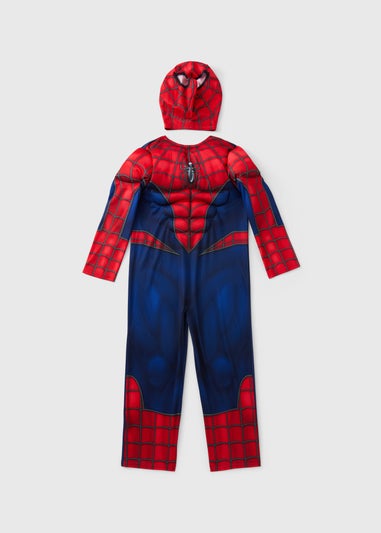 Spiderman Boys Red Costume (3-10yrs)