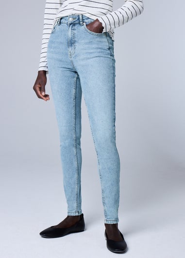 Blue Lightwash April Skinny Jeans