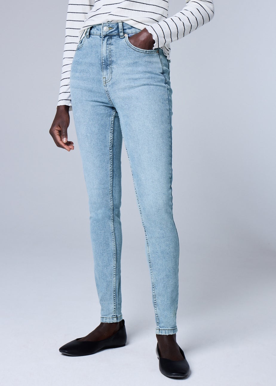 Blue Lightwash April Skinny Jeans