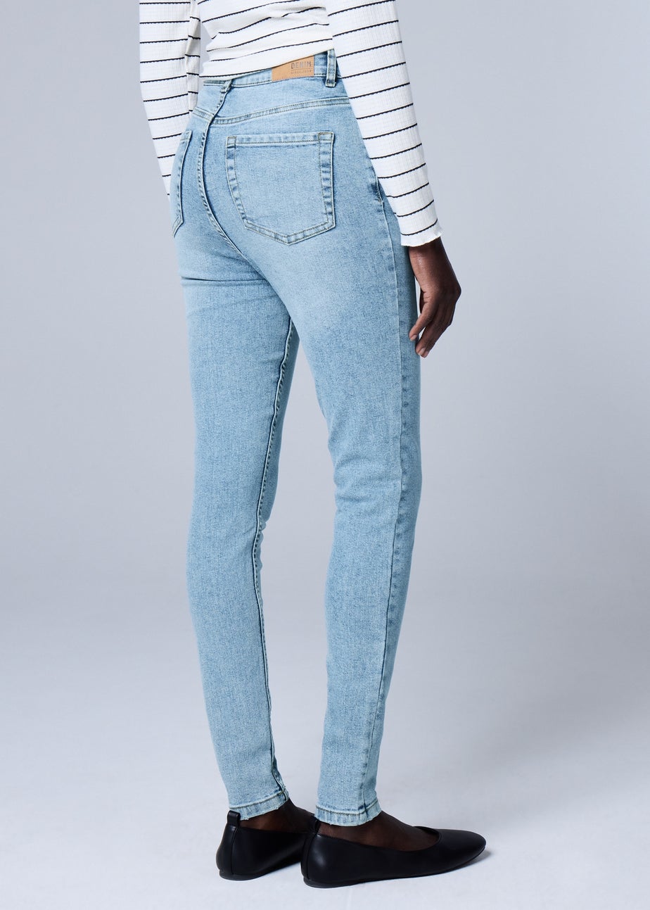 Blue Lightwash April Skinny Jeans