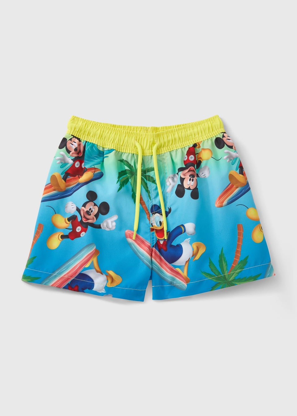 Disney Boys Blue Mickey & Friends Swim Shorts (12mths-7yrs)