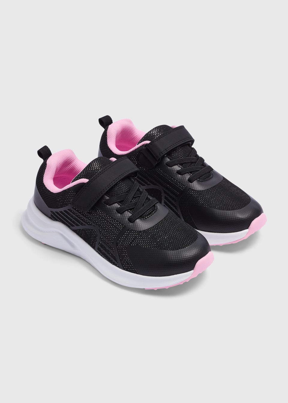 Black Sports Trainers (Younger 10- Older 5)
