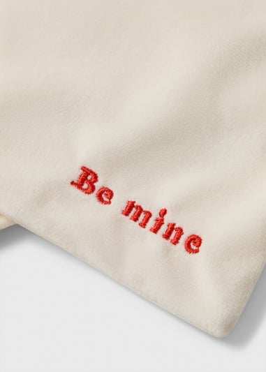 White Baby Valentines Comforter