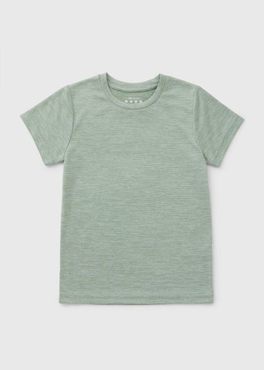 Souluxe Boys Green Sports T-Shirt (7-15yrs)