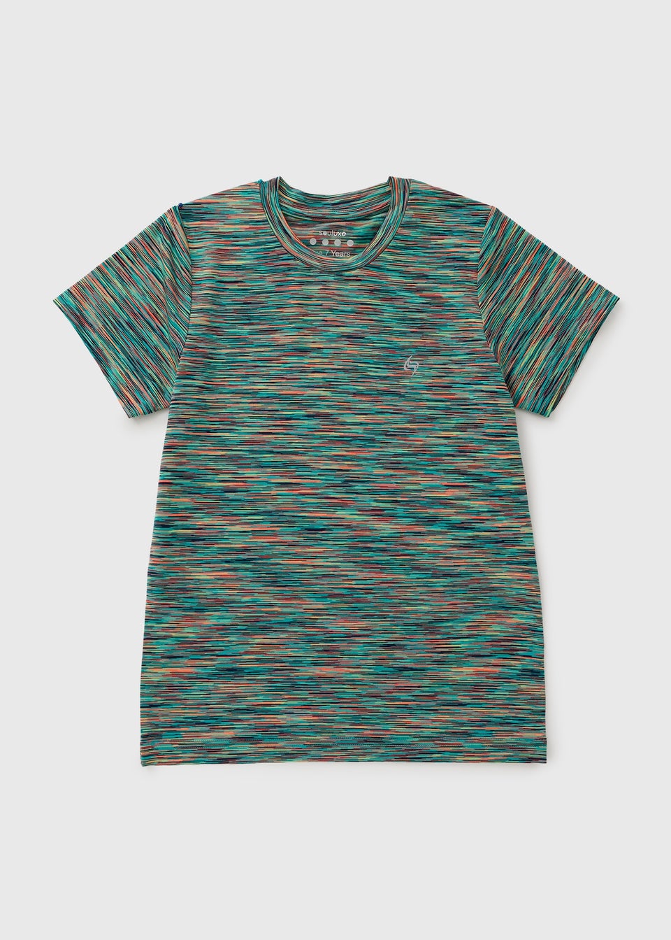 Souluxe Boys Multicolour Space Dye T-Shirt (7-15yrs)