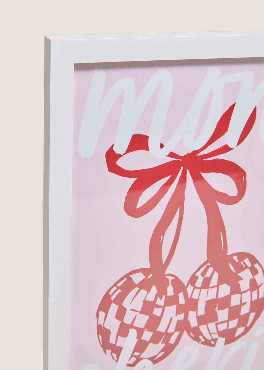 Pink Disco Cherry Wall Art