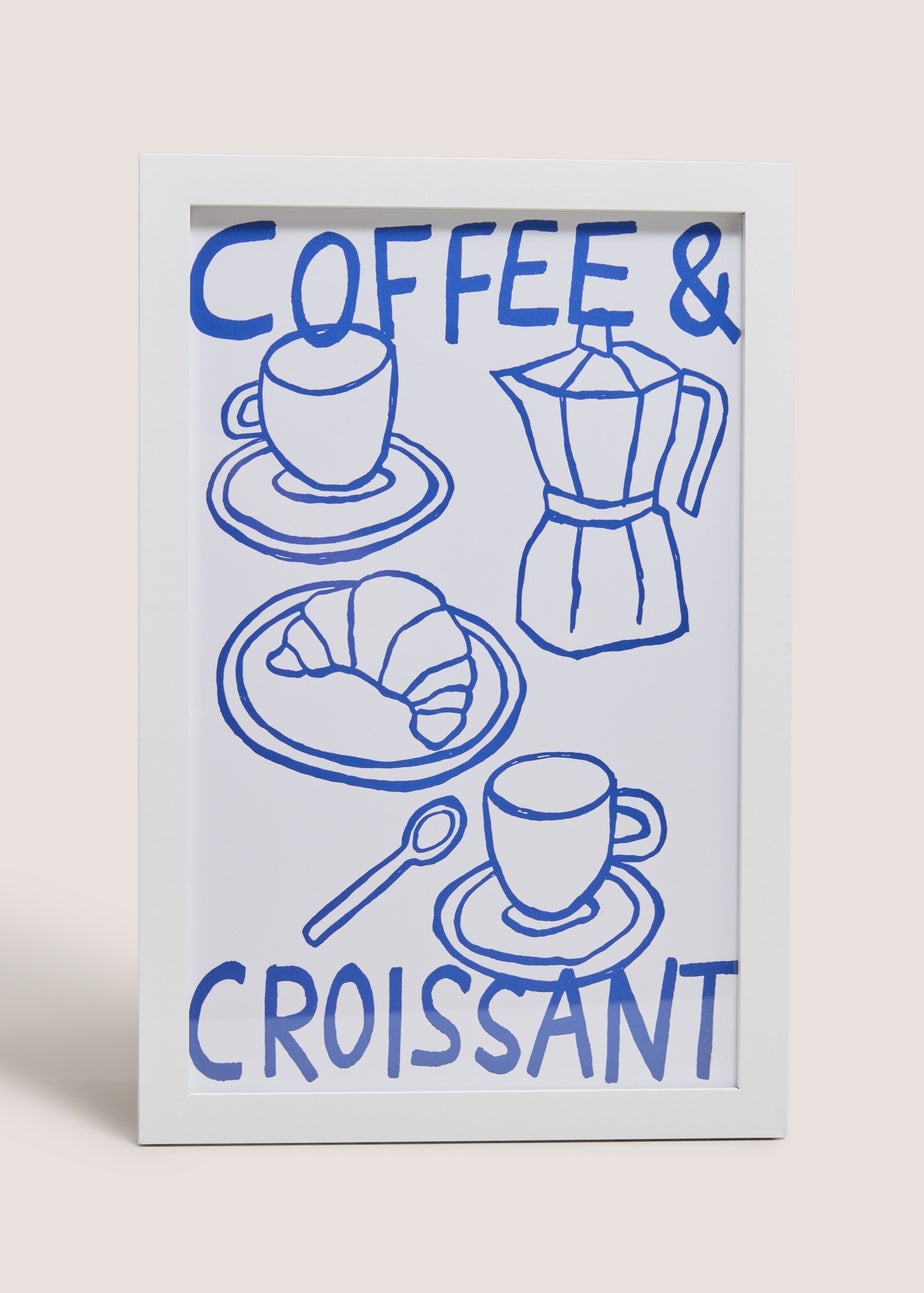 Coffee & Croissant Wall Art