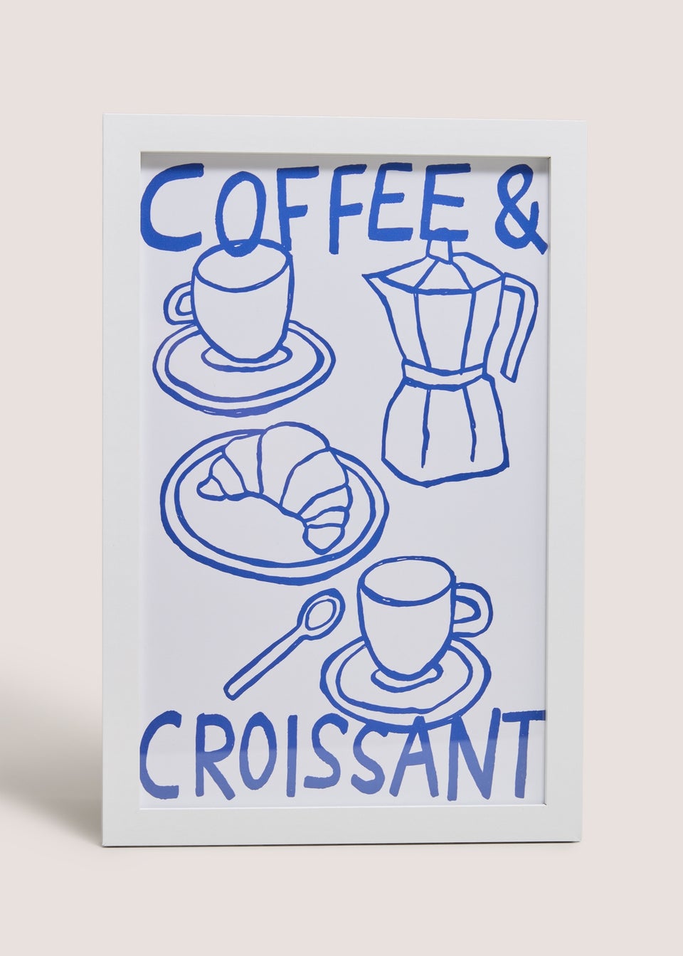 Coffee & Croissant Wall Art