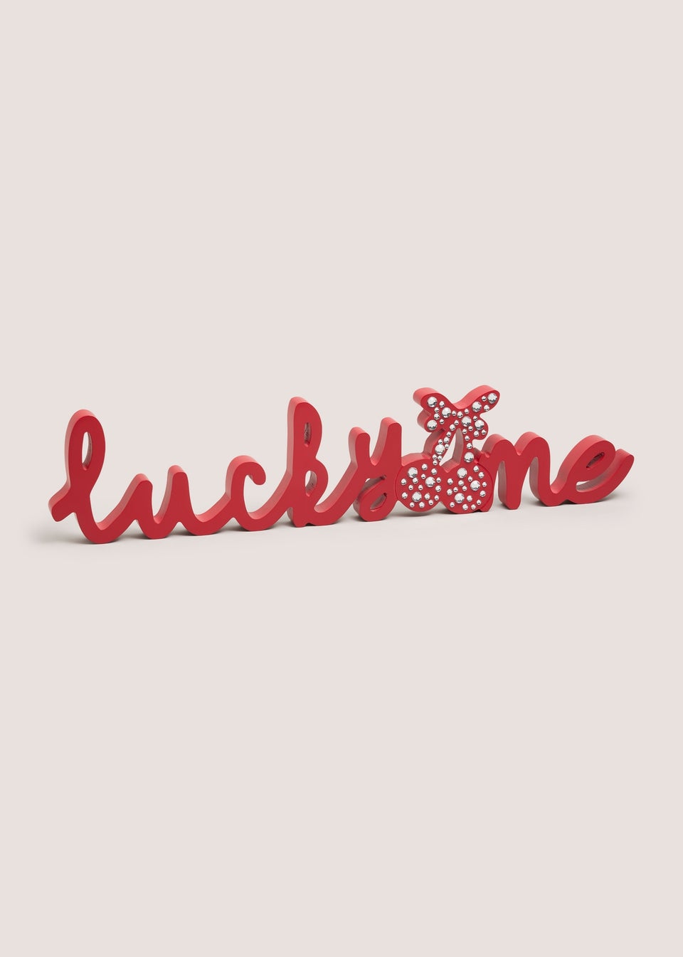 Red Lucky Me Sign