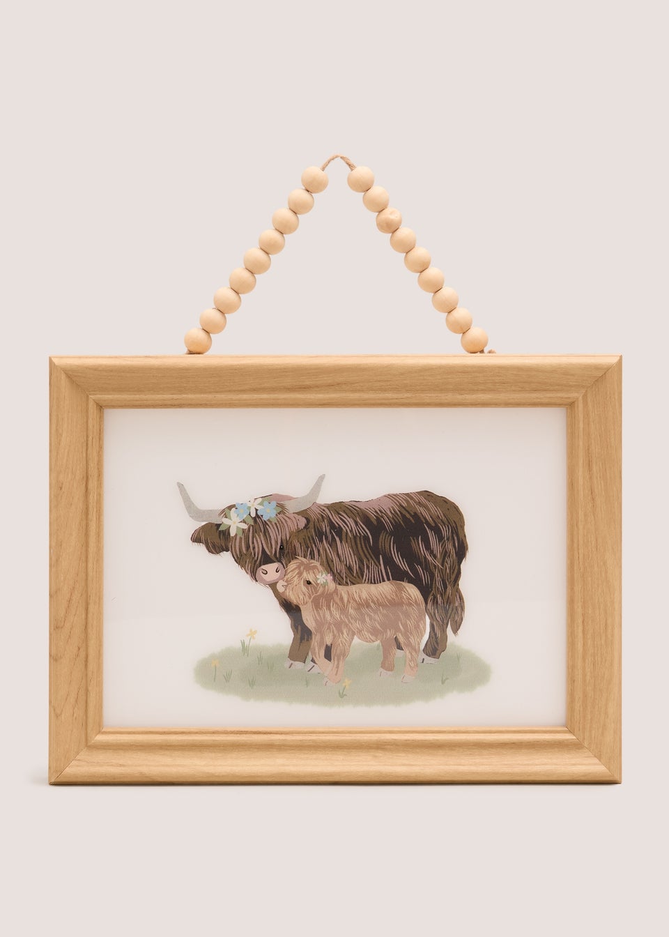 Highland Cow Wall Art