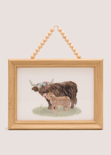 Highland Cow Wall Art