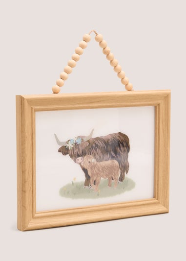Highland Cow Wall Art