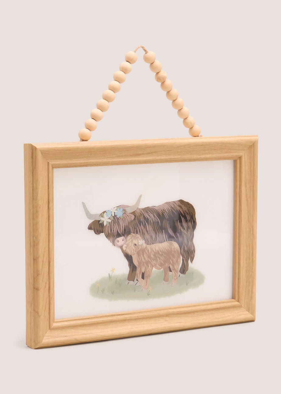 Highland Cow Wall Art