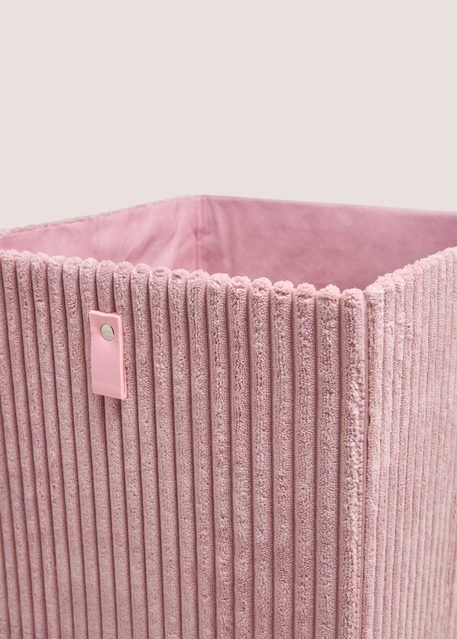 Pink Foldable Cord Box