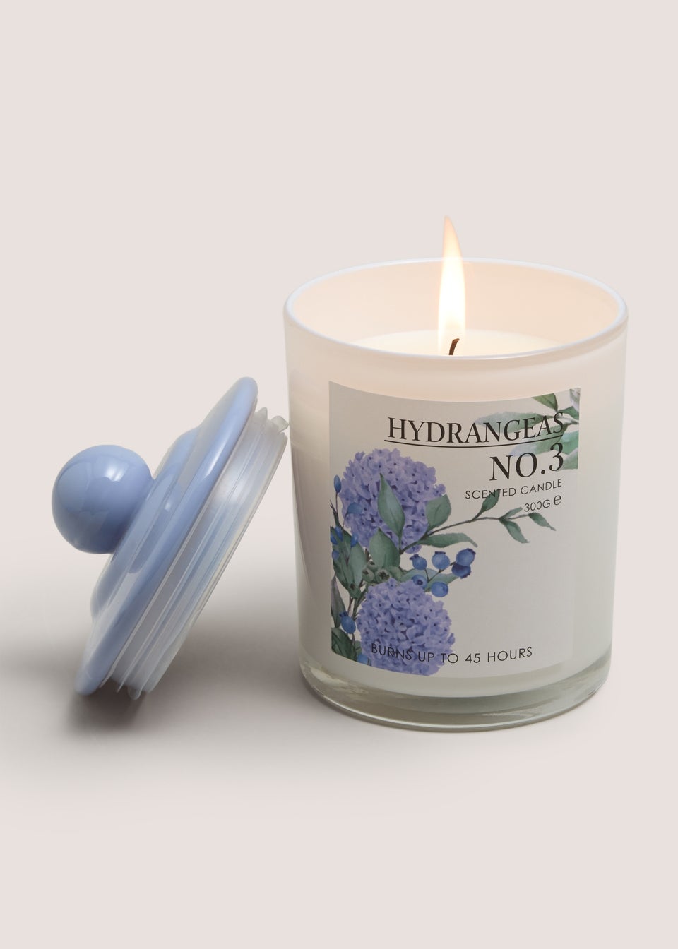 Hydrangea Jar Candle