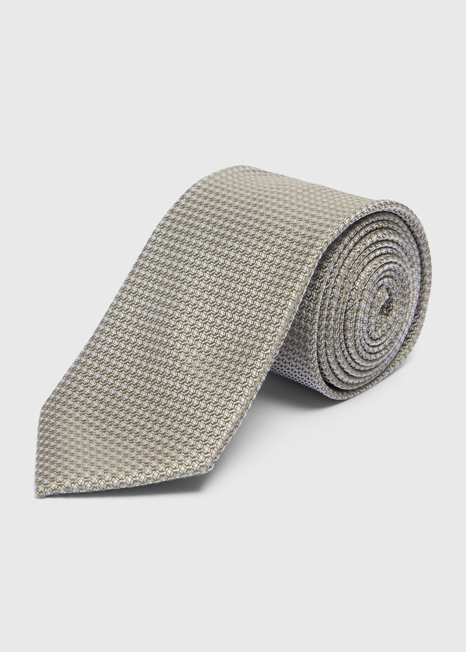 Taylor & Wright Green Textured Tie
