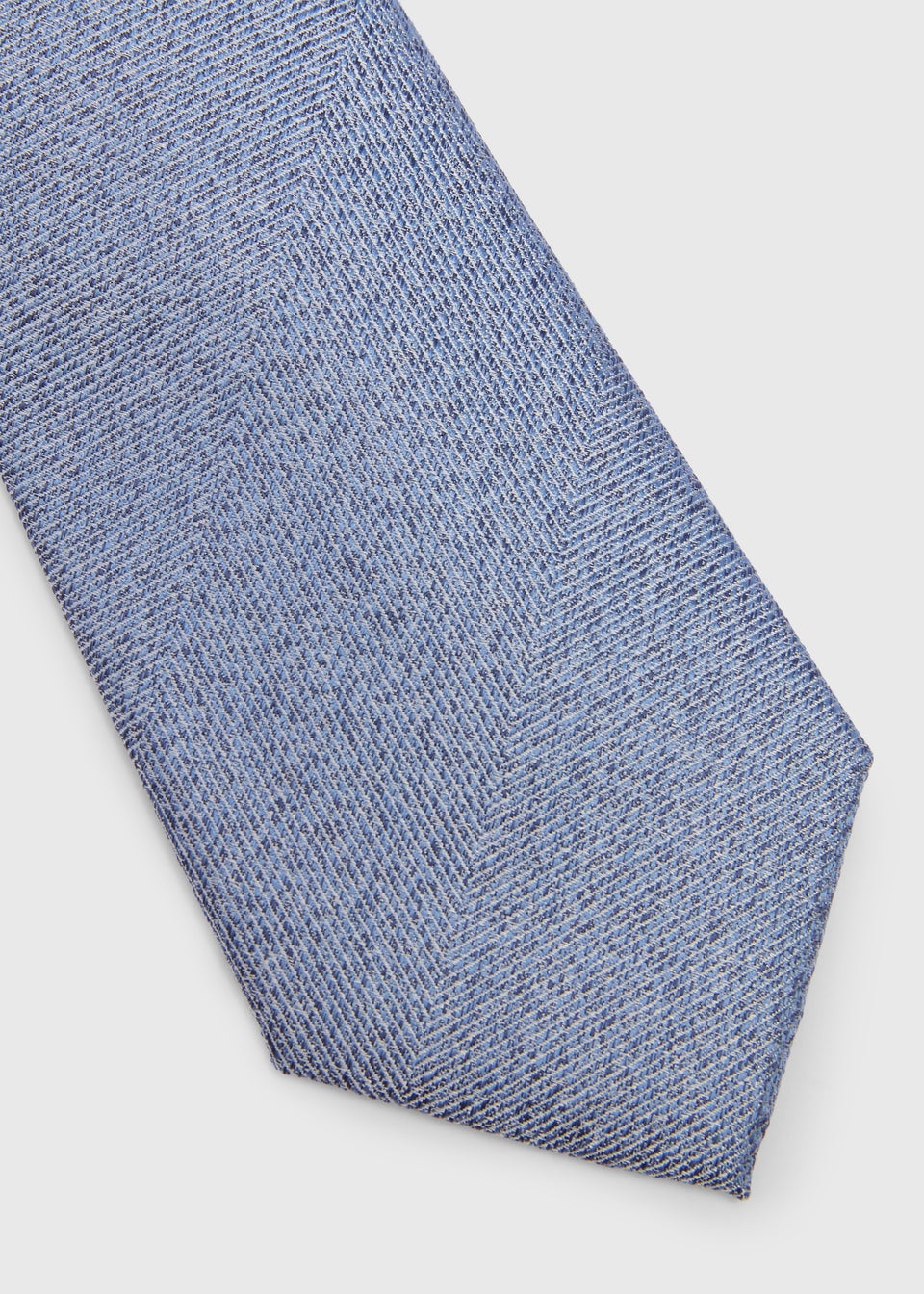 Taylor & Wright Mid Blue Textured Tie