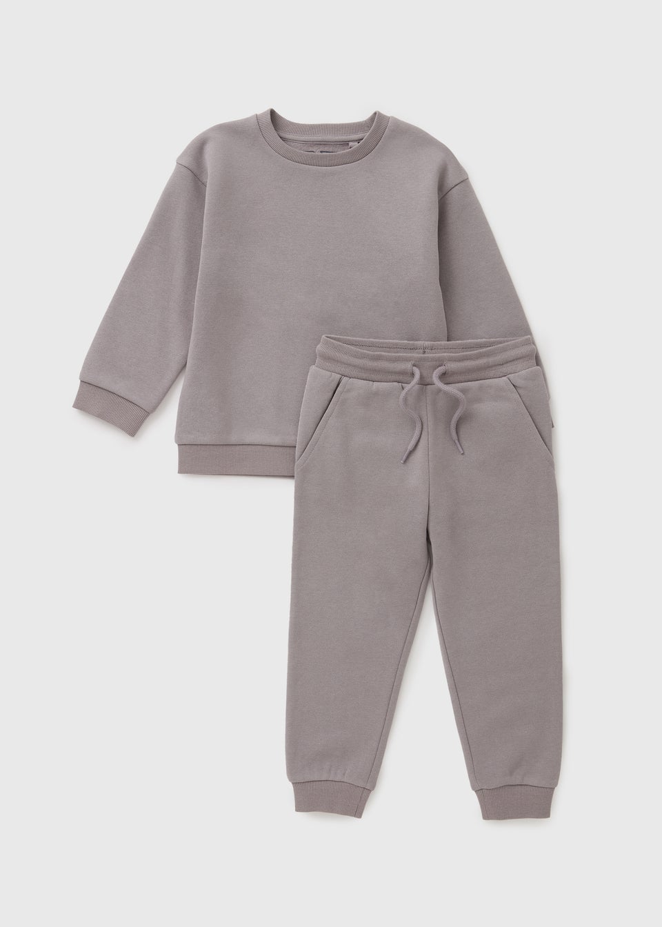 Boys Grey Sweatshirt & Jogging Bottom Set (1-7yrs)
