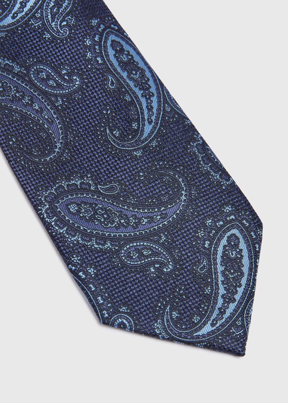 Taylor & Wright Navy Paisley Tie