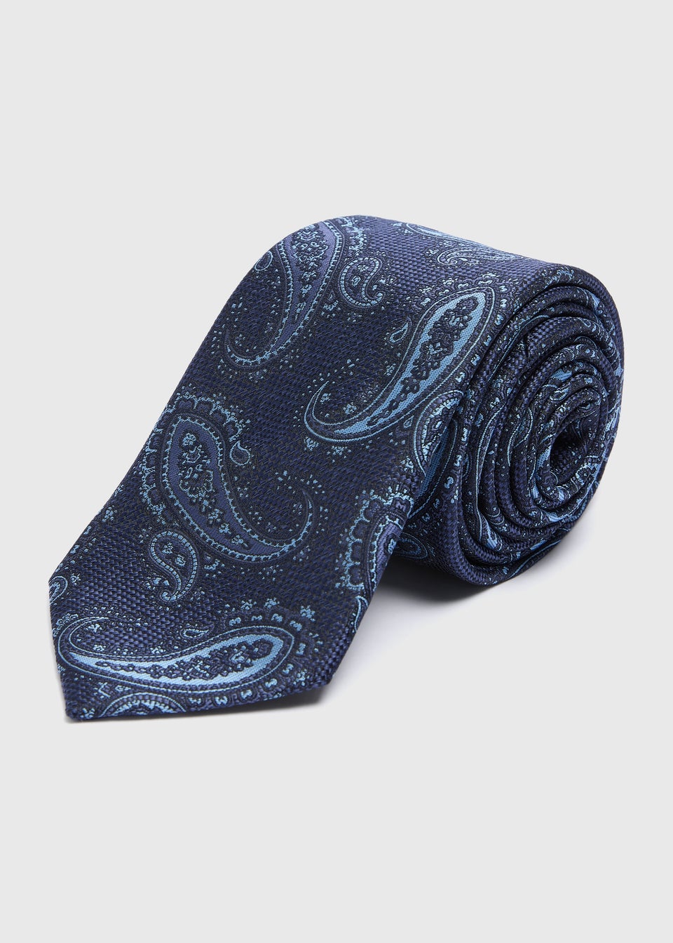 Taylor & Wright Navy Paisley Tie