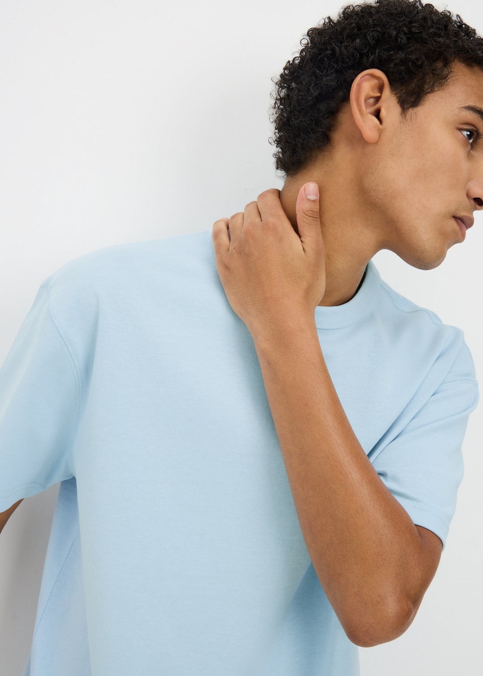 Light Blue Heavy Weight T-Shirt