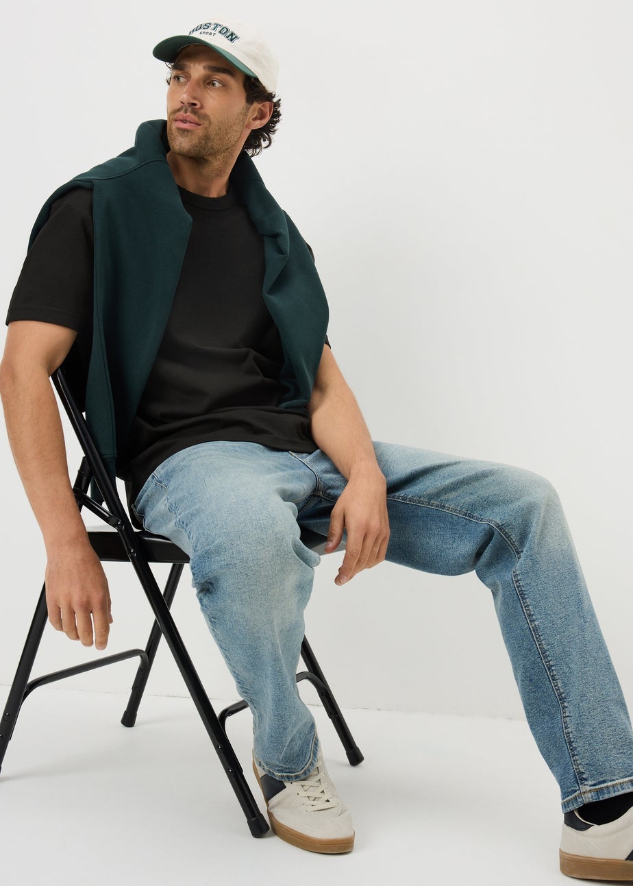 Black Plain Heavy Weight T-Shirt