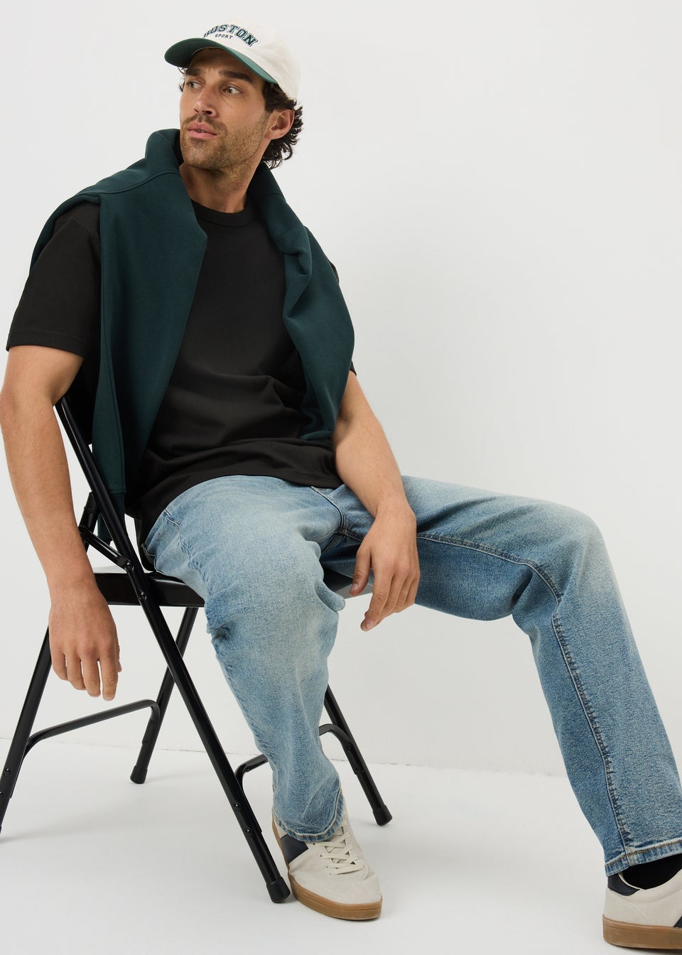 Black Plain Heavy Weight T-Shirt