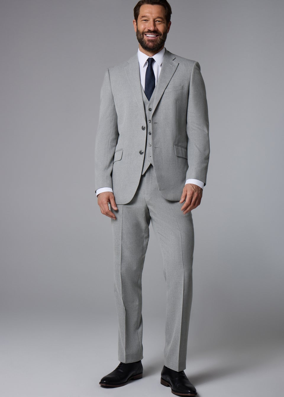 Taylor & Wright Ashford Grey Birdseye Regular Fit Suit Jacket