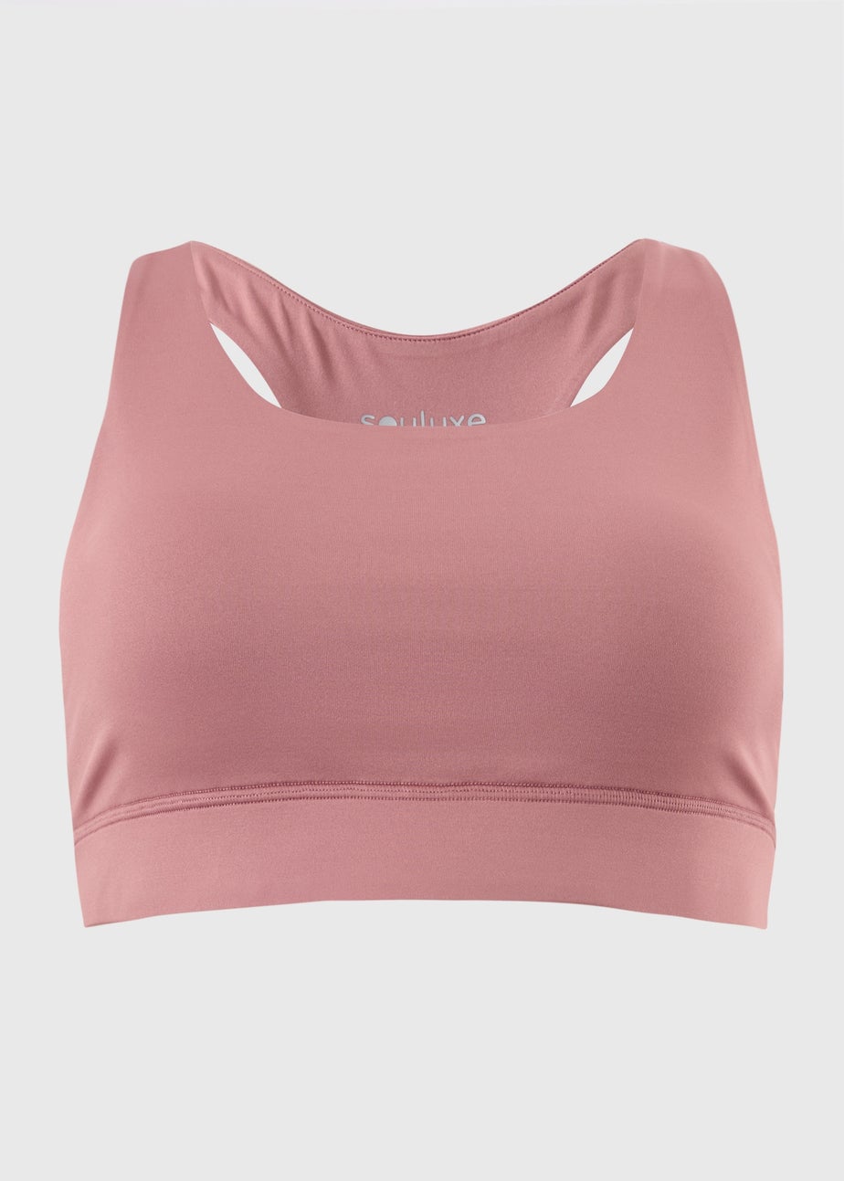 Souluxe Rose Sports Crop Top