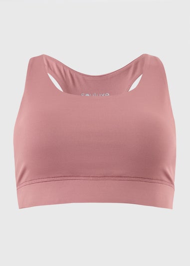 Souluxe Rose Sports Crop Top