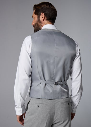 Taylor & Wright Ashford Grey Birdseye Suit Waistcoat