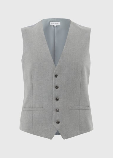 Taylor & Wright Ashford Grey Birdseye Suit Waistcoat
