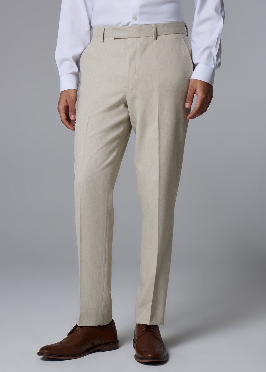 Taylor & Wright Fairmont Stone Slim Fit Suit Trousers