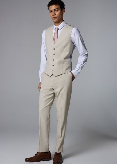 Taylor & Wright Fairmont Stone Slim Fit Suit Trousers