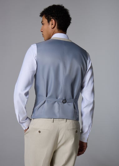 Taylor & Wright Fairmont Stone Texture Suit Waistcoat