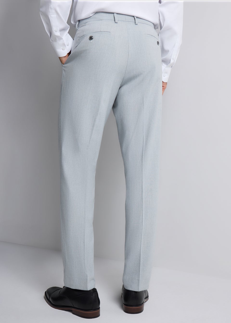 Taylor & Wright Dalton Grey Tailored Fit Suit Trousers