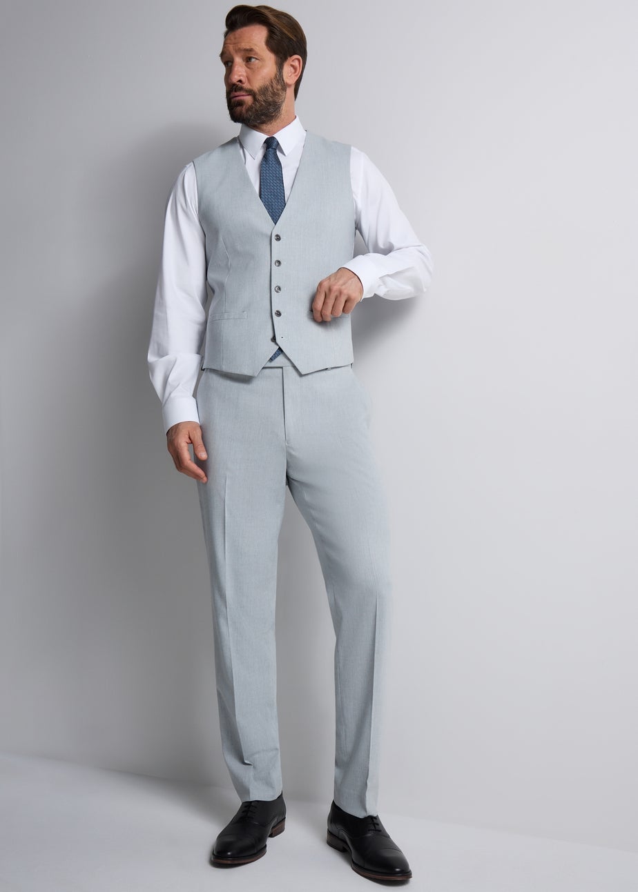 Taylor & Wright Dalton Grey Tailored Fit Suit Trousers