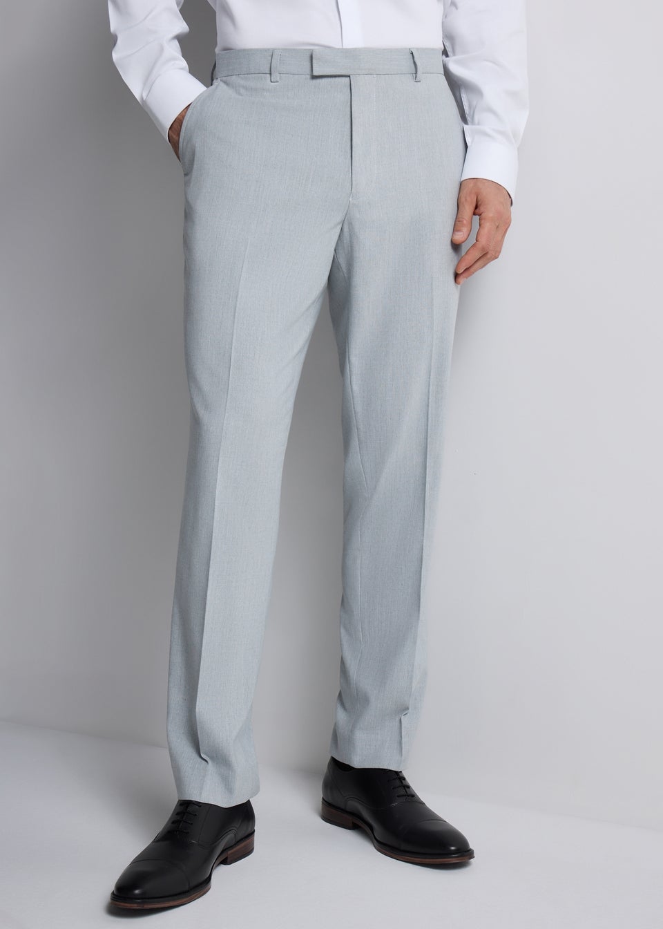 Taylor & Wright Dalton Grey Tailored Fit Suit Trousers