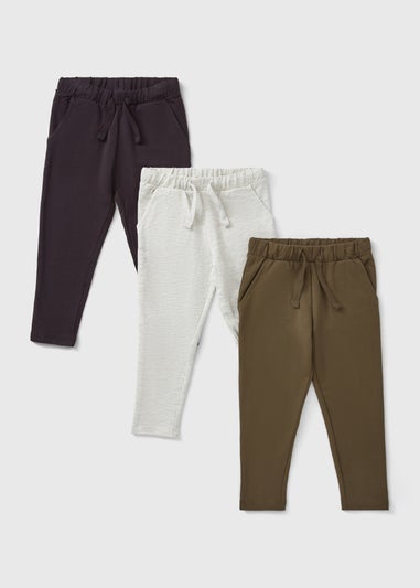 3 Pack Kids Neutral Leggings (1-7yrs)