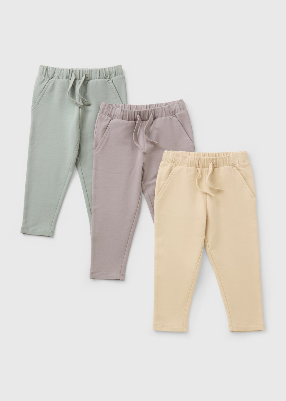 3 Pack Boys Sage Leggings (1-7yrs)