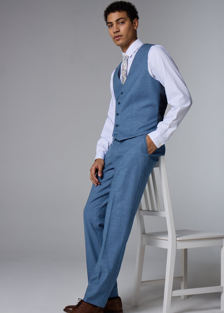 Taylor & Wright Hawthorne Blue Suit Waistcoat
