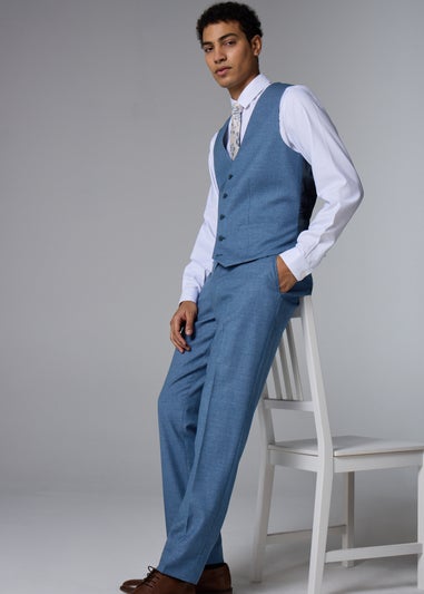 Taylor & Wright Hawthorne Blue Suit Waistcoat
