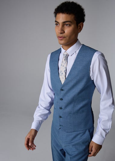 Taylor & Wright Hawthorne Blue Suit Waistcoat