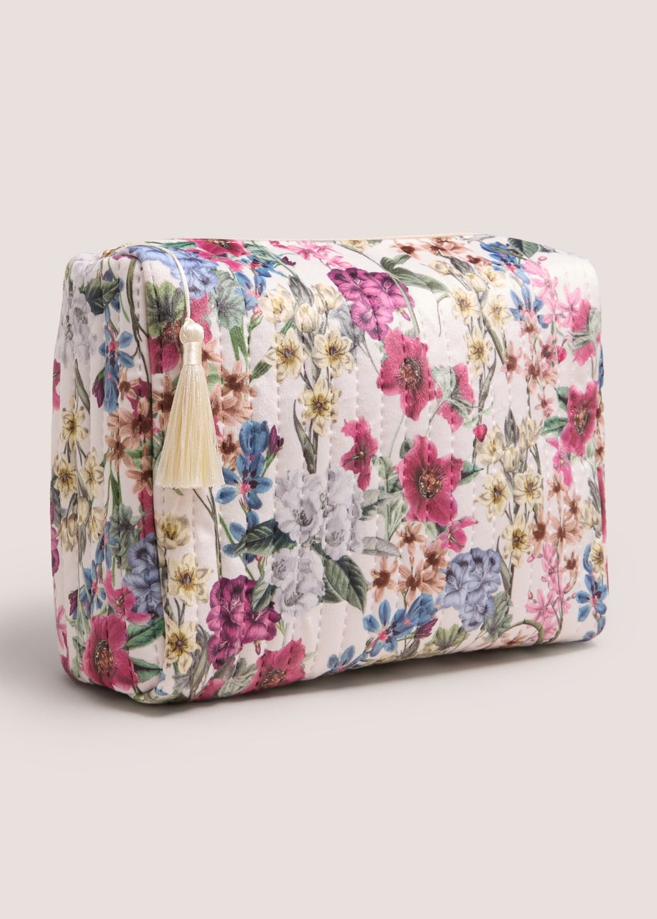 Multicolour Floral Makeup Bag