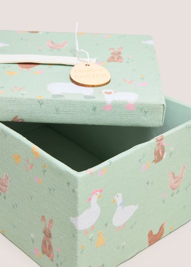Green Easter Storage Box