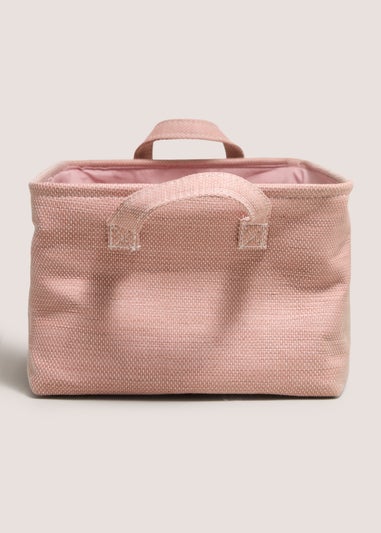 Pink Soft Storage Basket