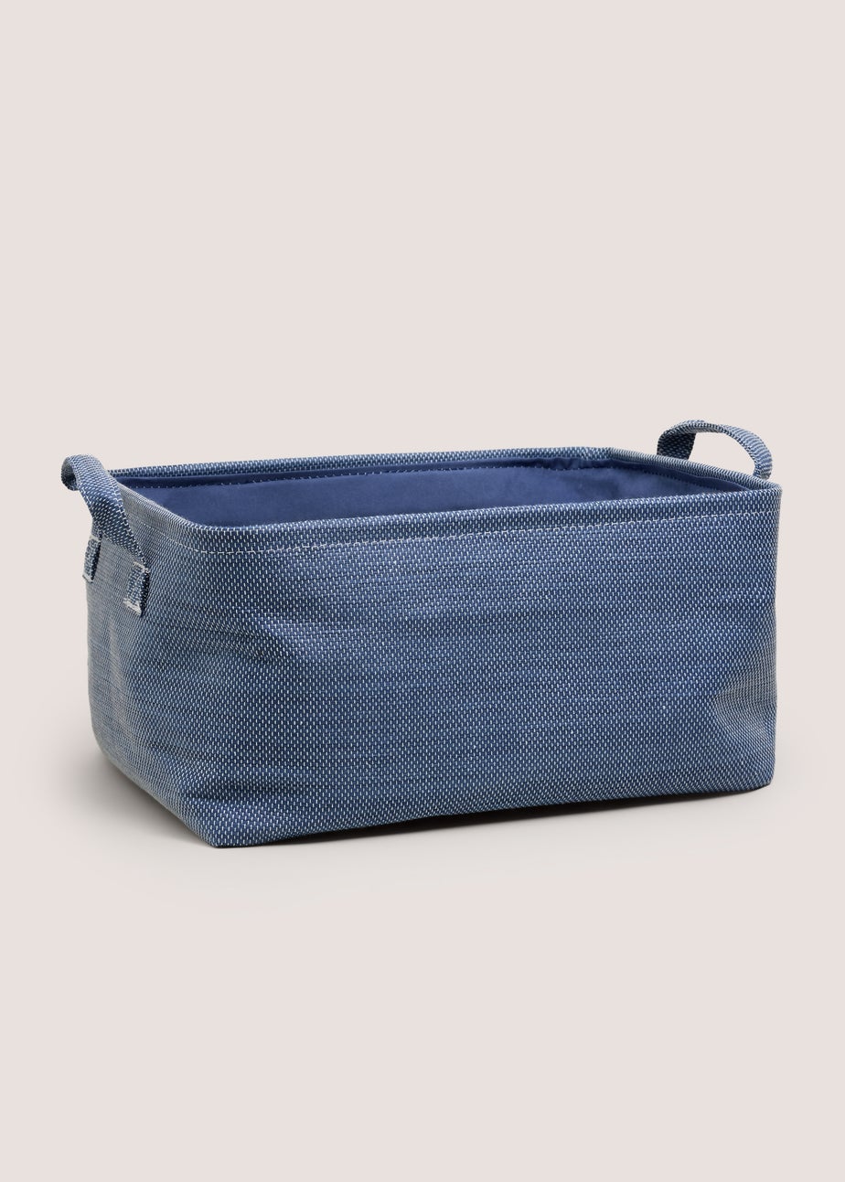Blue Soft Storage Basket