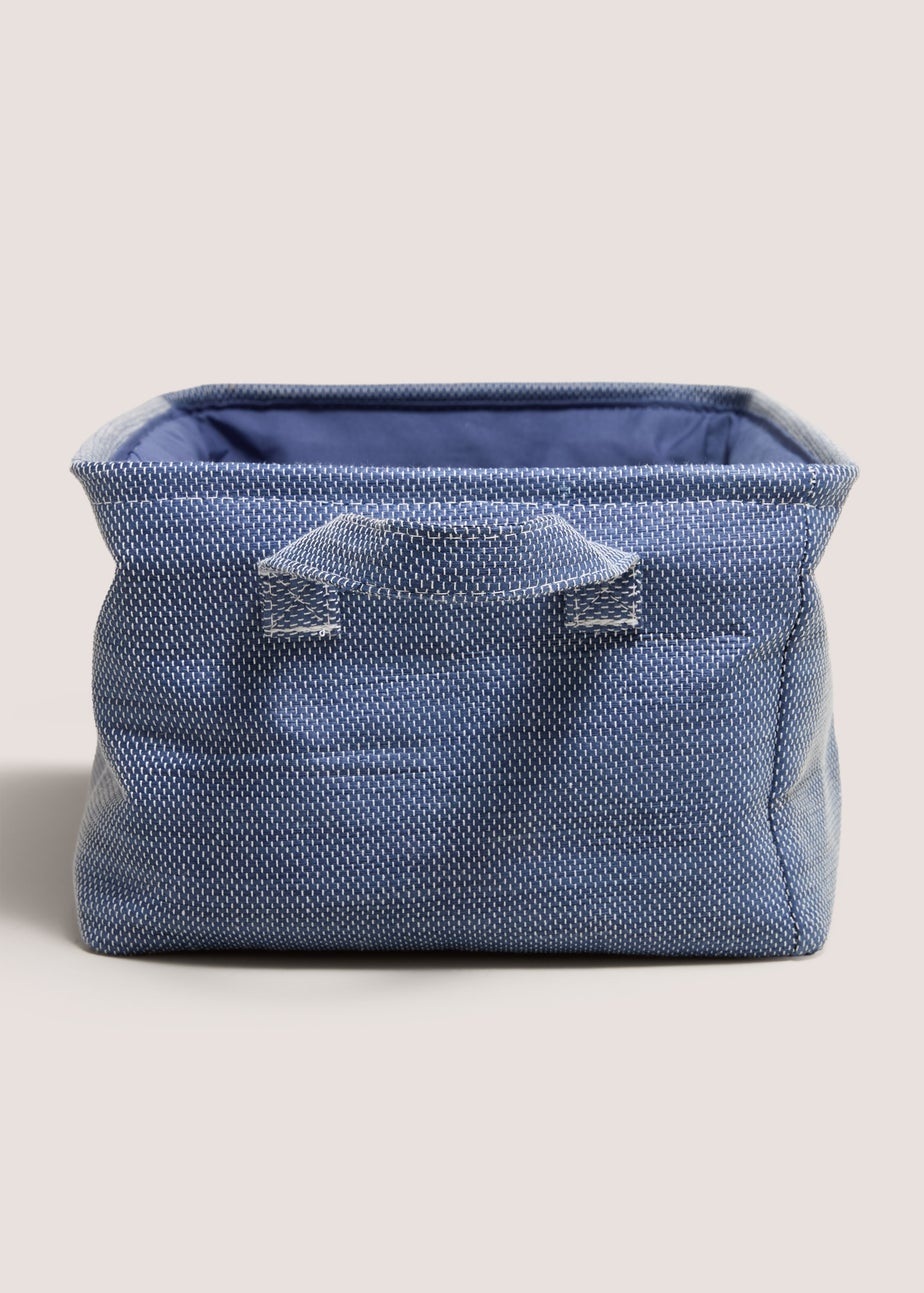 Blue Soft Storage Basket