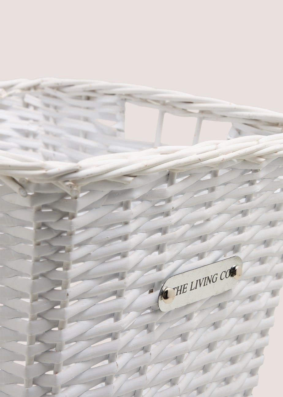 White Living Co Basket