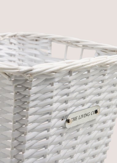 White Living Co Basket